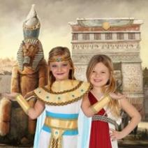 Disfraces Romanas, Griegas y Egipcias Niñas