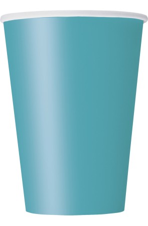 10 vasos grandes color aguamarina - Línea Colores Básicos