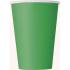 10 vasos grandes color verde esmeralda - Línea Colores Básicos