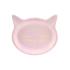 6 platos rosas con forma de gato de papel (22x20 cm) - Meow Party