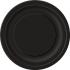 8 platos negros (23 cm) - Línea Colores Básicos
