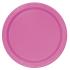 8 platos pequeños rosas (18 cm) - Línea Colores Básicos
