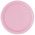 8 platos rosa claro (23 cm) - Línea Colores Básicos