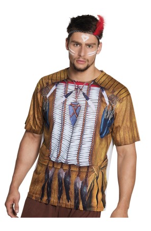 Camiseta de indio para hombre