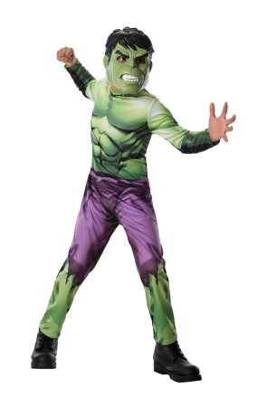 Disfraz de Hulk Marvel Vengadores para niño