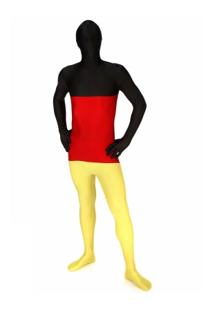 Disfraz de bandera de Alemania Morphsuit