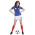 Disfraz de Jugadora de fútbol Francés para mujer