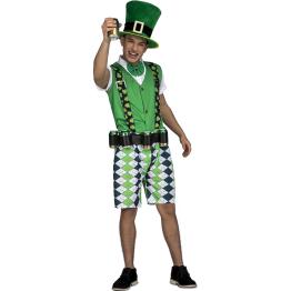 Disfraz de leprechaun irlandés  para hombre