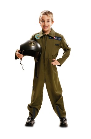 Disfraz de Piloto de Combate para niño