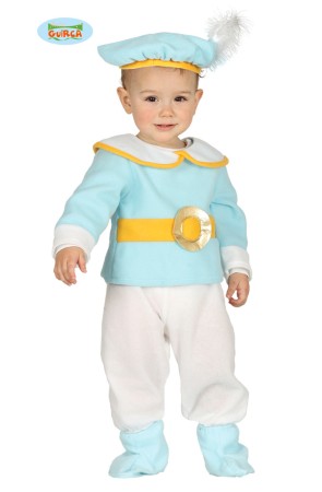 Disfraz de príncipe azul para bebé