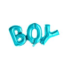 Globo foil "BOY" azul
