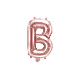 Globo foil letra B oro rosa (35 cm)