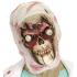 Máscara de calavera zombie de ojos saltones para adulto