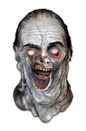 Máscara de caminante zombie descompuesto The Walking Dead para adulto