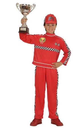 Disfraz  Piloto F-1 Ferrari para niños