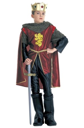 Disfraz  Rey Medieval Red niño