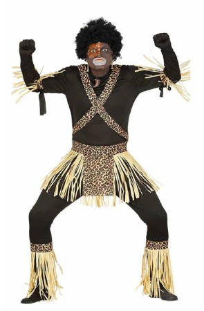 Disfraz Zulu Africano adulto
