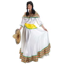 Disfraz adulto Mexicana Blanca