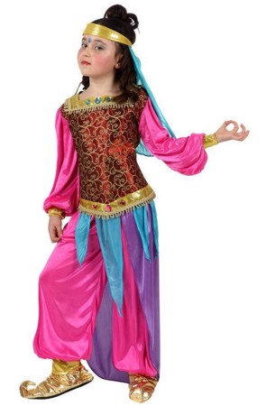 Disfraz Bailarina Árabe Rosa niña