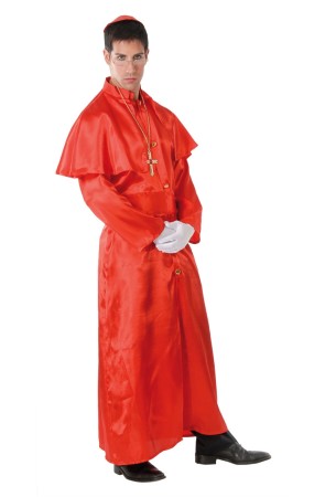 Disfraz Cardenal Rojo para adulto