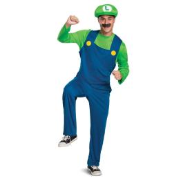 Disfraz Clásico de Nintendo Super Mario Brothers Luigi