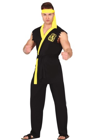 Disfraz de Karate Kid Cobra Kai para adulto