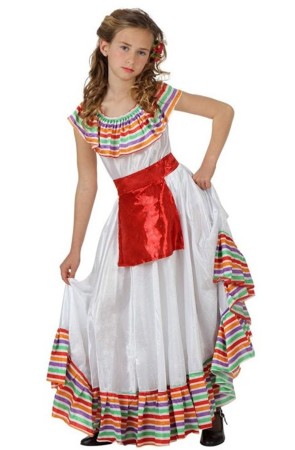 Disfraz de Mejicana para niñas