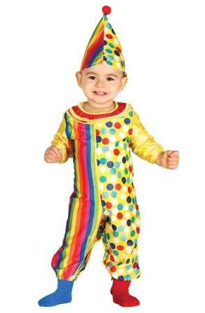 Disfraz de Payasito Colores para bebé