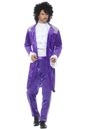 Disfraz de Prince "Purple Rain" hombre