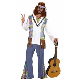 Disfraz Hippie Viva la Paz para adultos