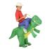 Disfraz infantil Explorador con Dinosaurio Hinchable