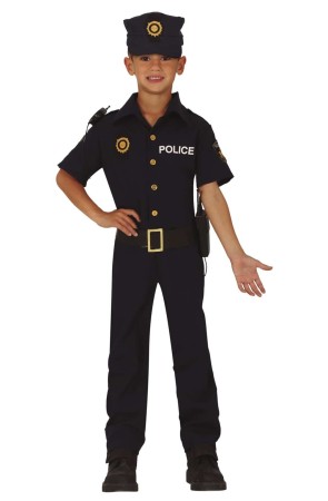 Disfraz  Policía New York de niño