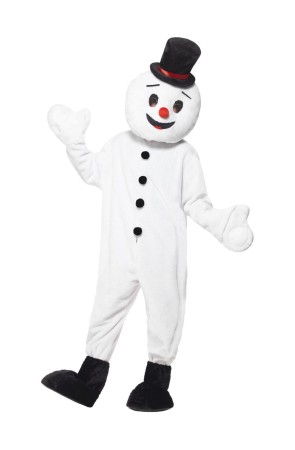 Disfraz Muñeco de Nieve Mascota adulto Navidad