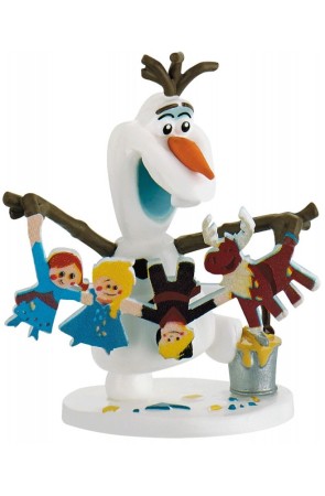 Figura Disney Frozen Figura Olaf con Amigos