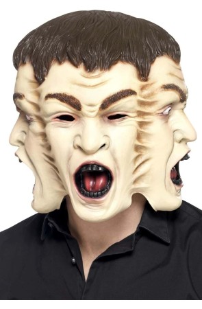 Máscara con Tres Caras Terror