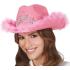 Sombrero de Vaquero en Color Rosa
