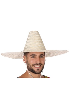 Sombrero Mexicano Paja 55 cms